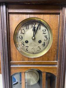lot 115 image: Vintage Wall Clock - Gustav Becker