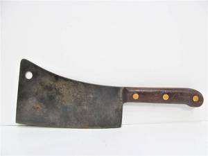 lot 67 image: Old Vintage Butchers Cleaver