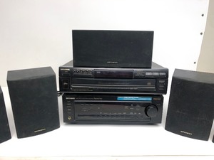 lot 74 image: Working OPTIMUS Stereo Receiver CD Changer & Speaker System