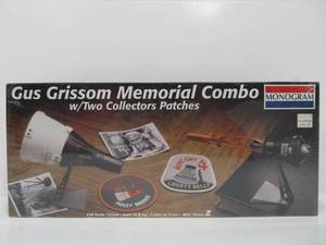 lot 126 image: Brand New Monogram Gus Grissom Memorial Combo Space Shuttle Model Kit