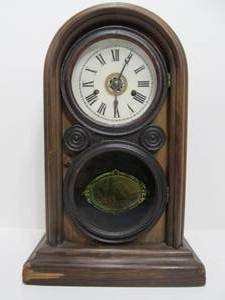 lot 177 image: Antique 1880s Ingraham Mantel Clock