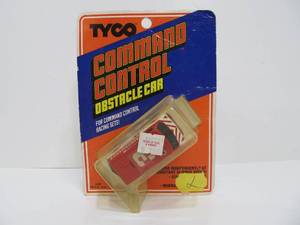 lot 178 image: NOS Vintage Tyco Command Control Obstacle Car Slot Car