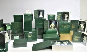 lot 57 image: LARGE Collection of Dept 56 Snowbabies 