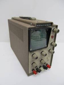 lot 216 image: Vintage HEATHKIT Oscilloscope 
