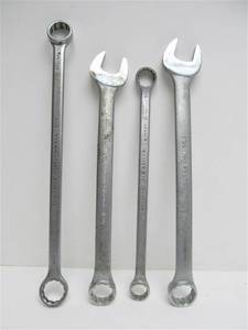 lot 239 image: 4 Large Heavy Duty PROTO Wrenches