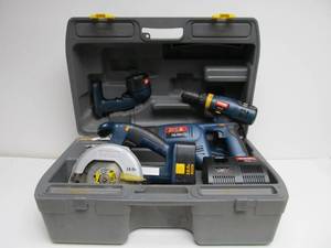 lot 244 image: Working RYOBI Power Tool Set