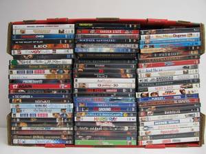 lot 245 image: Lot of Approx 75 DVDs #1