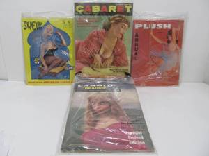 lot 306 image: 4 Vintage Risque Mens Magazines