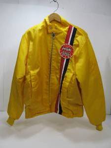 lot 308 image: Vintage 1960s-70s Swingster NGK SPARK PLUGS Advertising Jacket