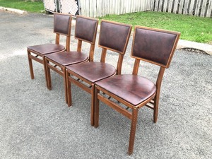 lot 348 image: Set of 4 BRUNSWICK Folding Chairs