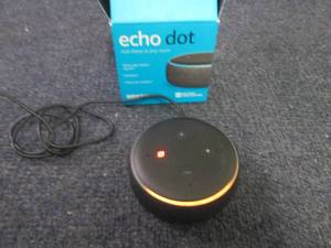 lot 24 image: Amazon Echo Dot 3rd Generation Smar...