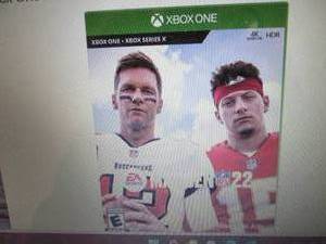 lot 51 image: Xbox One Madden NFL 22 open box Ret...