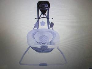 lot 59 image: Graco Simple Sway Baby Swing  Abb...