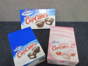 lot 81 image: 3 Boxes Hostess Cupcakes...