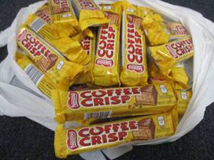 lot 103 image: 24- 1.76 oz Nestle Coffee Crisp Bar...