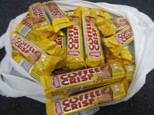 lot 105 image: 24- 1.76 oz Nestle Coffee Crisp Bar...