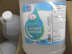 lot 112 image: Case of 4 Gallons CK Products Antis...