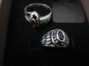 lot 129 image: 2 Rhodium Over Brass Personalized M...
