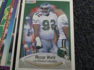 lot 134 image: 50 Reggie White Cards...