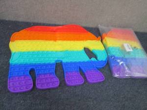 lot 157 image: 2 Large Elephant Pop-It Toys...