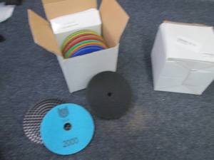 lot 163 image: 2 pks Assorted SACA WetDry Diamond...