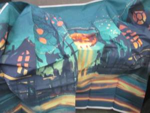 lot 174 image: 2 Halloween Night Photo Back Drops ...