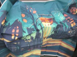 lot 175 image: 2 Halloween Night Photo Back Drops ...