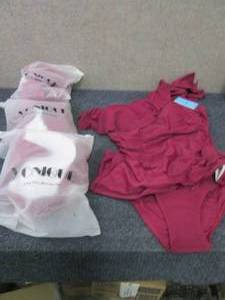 lot 179 image: 4 Yonique Womens Two Piece Swimsui...