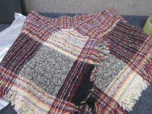 lot 261 image: Soft Plaid Scarf...