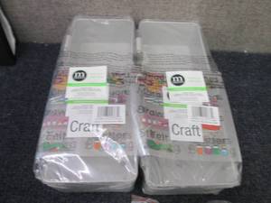 lot 339 image: 2 Craft Bins...