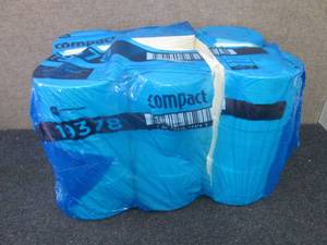 lot 363 image: Compact Coreless 2-Ply Toilet Paper...