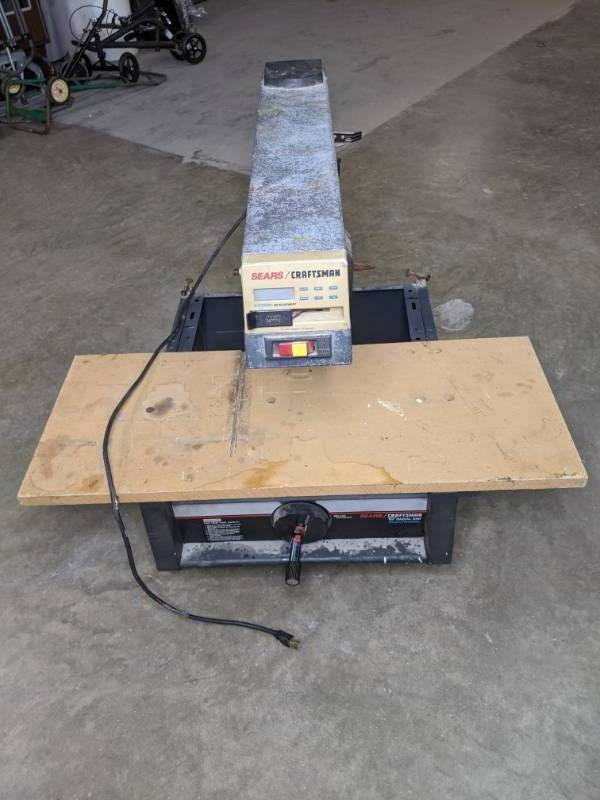 lot 164 image: SearsCraftsman 10 Electronic Radial Saw - N