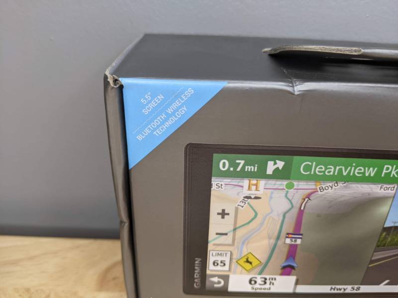 lot 10 image: Brand New Garmin DriveSmart 55 with traffic EX GPS - T