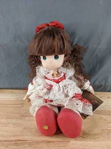 lot 74 image: Set of (3) Vintage Precious Moments Dolls Taffy & More - X