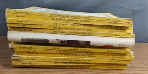 lot 83 image: Vintage National Geographic Magazine Collection, 1940s - X