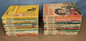lot 123 image: Collection of 29 Classic Dr. Seuss Books Book of Laughs, Green Eggs and Ham, Cowboy Andy, Hop on Pop and Many More - X