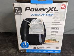 lot 103 image: Power XL Vortex Air Fryer 7 Qt. - N