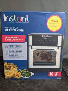 lot 80 image: Instant Vortex Plus 7-in-1 Air Fryer Oven - N
