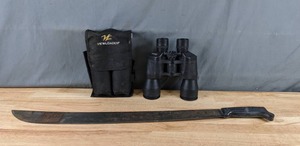 lot 148 image: Viewloader Binoculars with Case & Long Blade - N