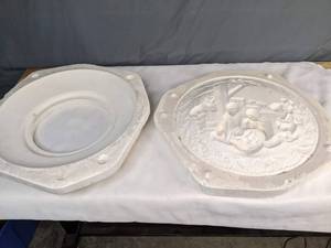lot 246 image: Vintage Ceramic Mold Care Inc. 1974, Nativity Scene (Large) - X