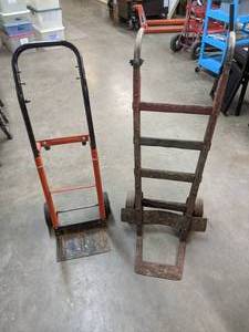 lot 270 image: Pair of Industrial Dolly Carts - X
