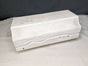 lot 302 image: Vintage Atlantic Ceramic Slip Cast Mold of Paper Boy - X