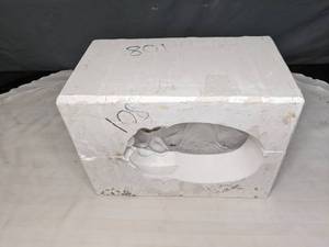 lot 303 image: Vintage Ceramic Slip Cast Mold of Elephant - X
