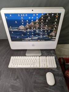 lot 278 image: Apple iMac 20 Computer with Wireless Keyboard and Mouse - Y