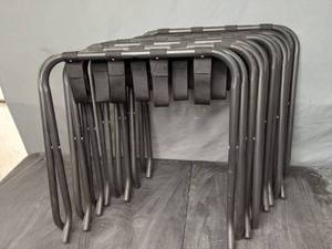 lot 279 image: Lot of 7 Registry Brand Folding Hotel Luggage Racks - N
