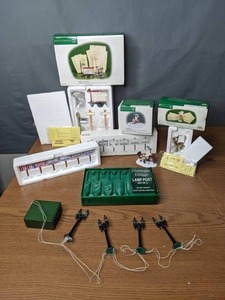 lot 361 image: Department 56 Hertiage Village, North Pole Series, and Snow Village Series - V