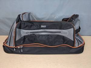 lot 420 image: Coleman 30 Rolling Drop Bottom Duffel Bag - V