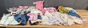 lot 454 image: Wonderful Vintage Collection of Doll Clothes - V