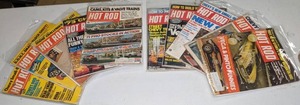 lot 503 image: Approximately 10 Vintage Copies of Hot Rod Magazine - V
