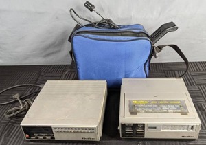 lot 495 image: Vintage Quasar VCR & Tuner and Vintage Magnavox Color Video Camera - V
